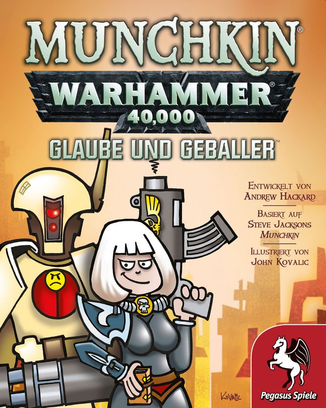 Munchkin Warhammer 40.000: Glaube und Geballer (Erweiterung)