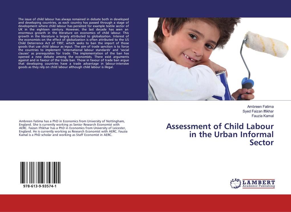 Assessment of Child Labour in the Urban Informal Sector