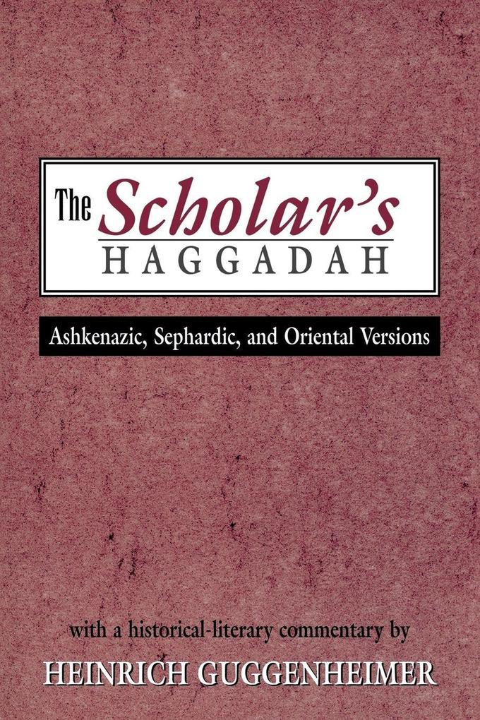 Scholar's Haggadah
