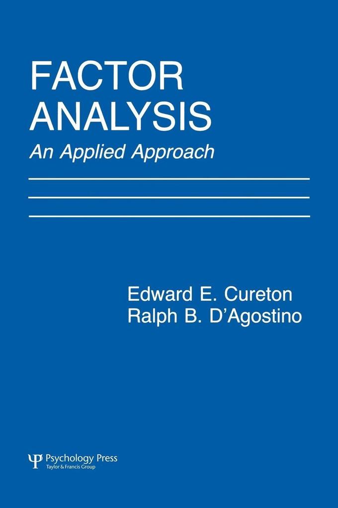 Factor Analysis