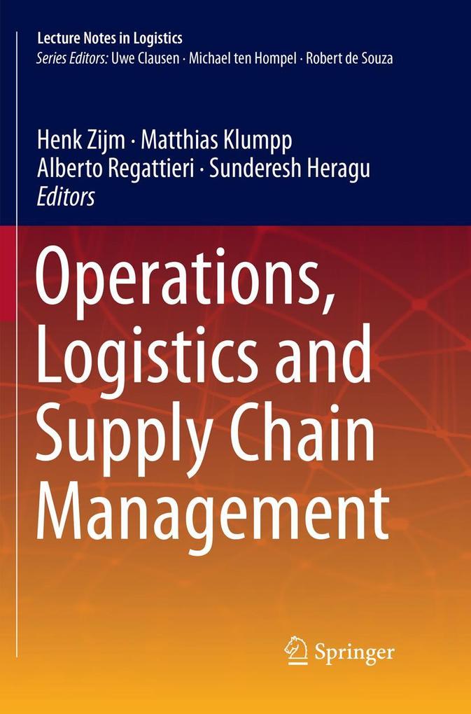 Operations Logistics and Supply Chain Management