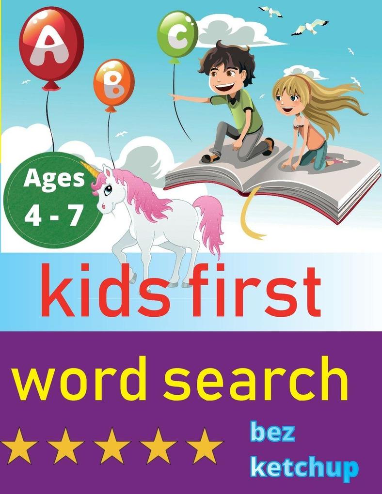 kids first word search