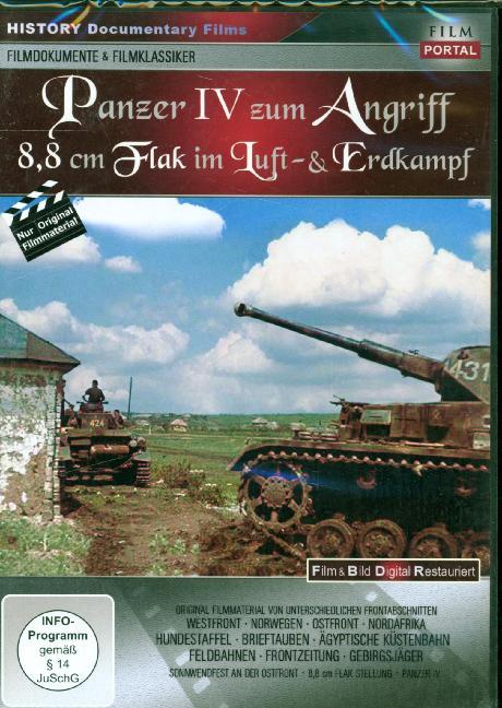 Panzer IV zum Angriff - 88 cm Flak im Luft-& Erdkampf