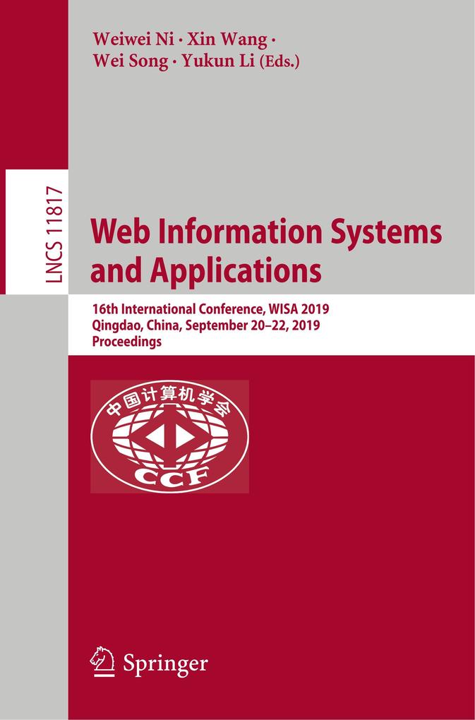 Web Information Systems and Applications