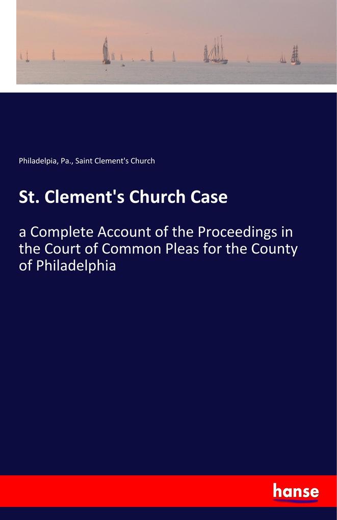 St. Clement‘s Church Case