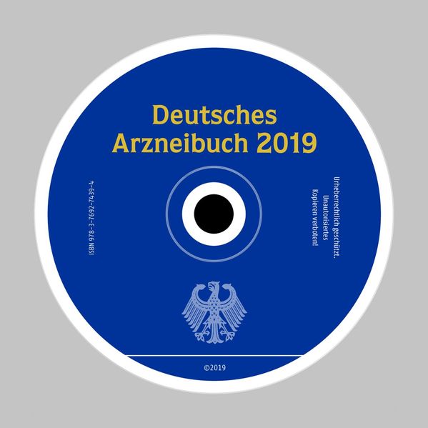 Deutsches Arzneibuch 2019 DigitalCD-ROM