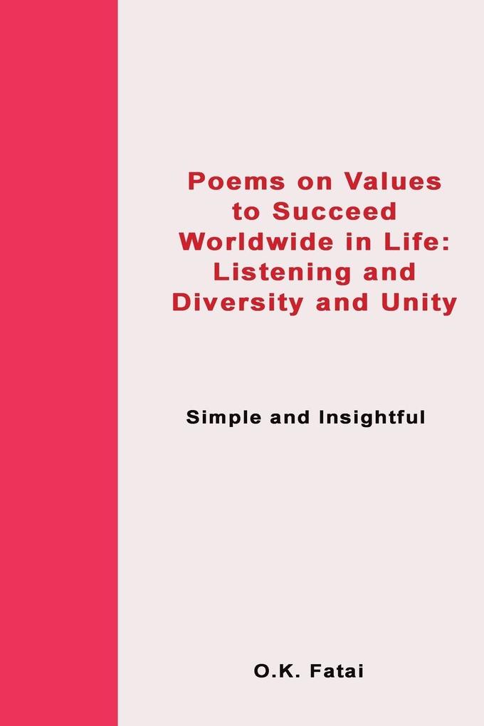 Poems on Value to Succeed Worldwide in Life