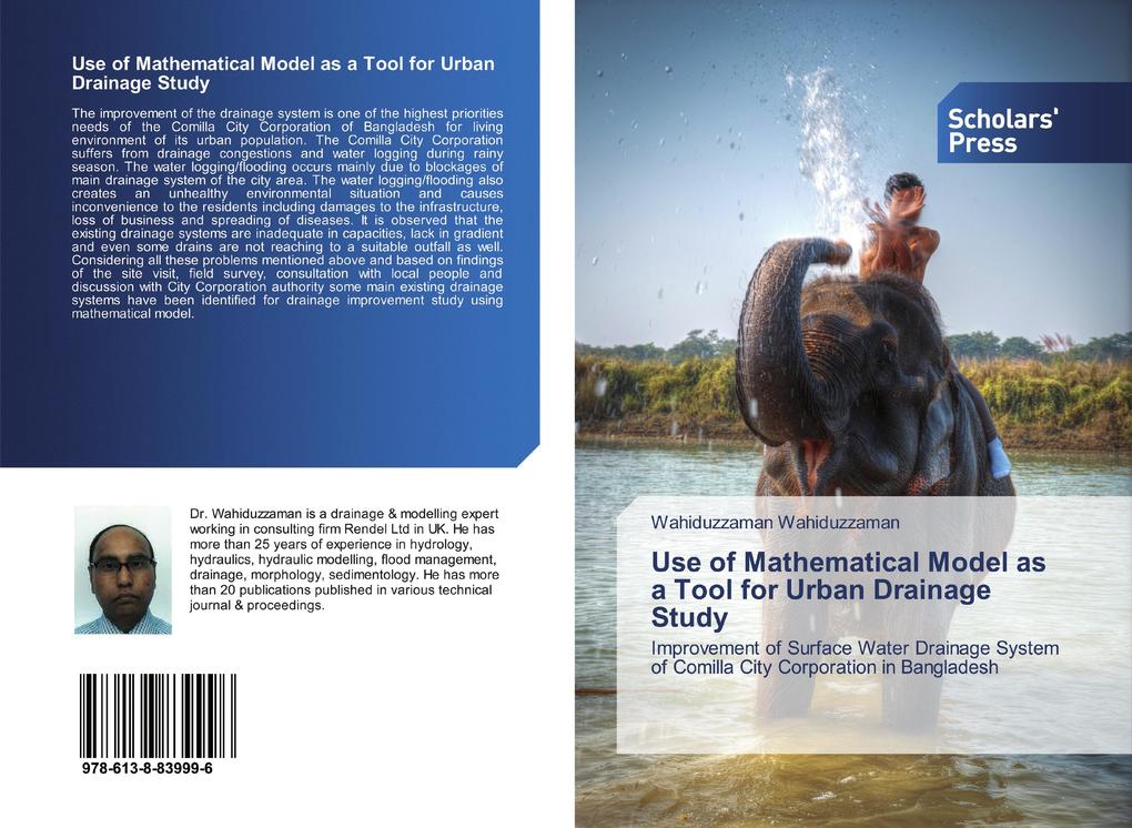 Use of Mathematical Model as a Tool for Urban Drainage Study
