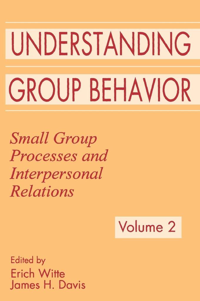 Understanding Group Behavior