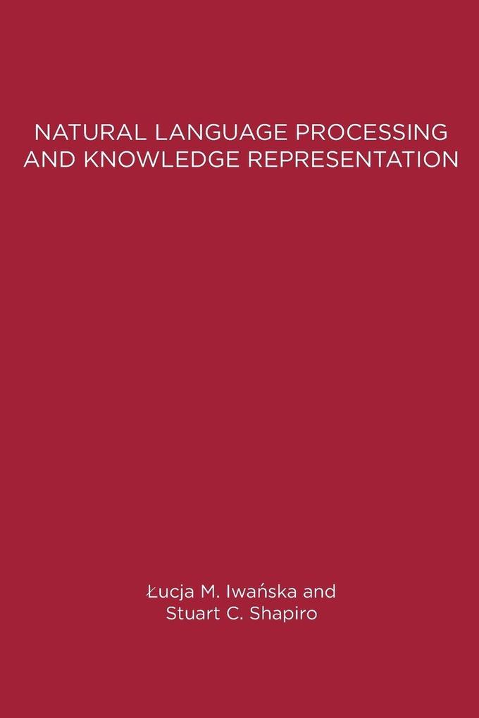 Natural Language Processing and Knowledge Representation