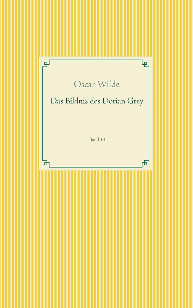 Das Bildnis des Dorian Grey