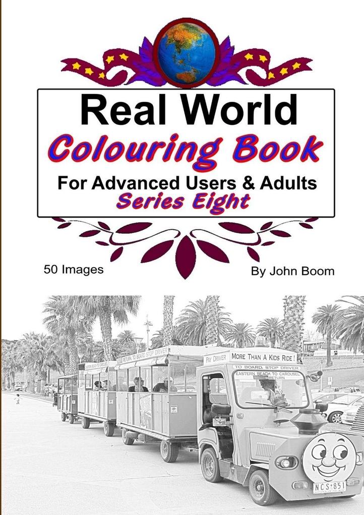 Real World Colouring Books Series 8