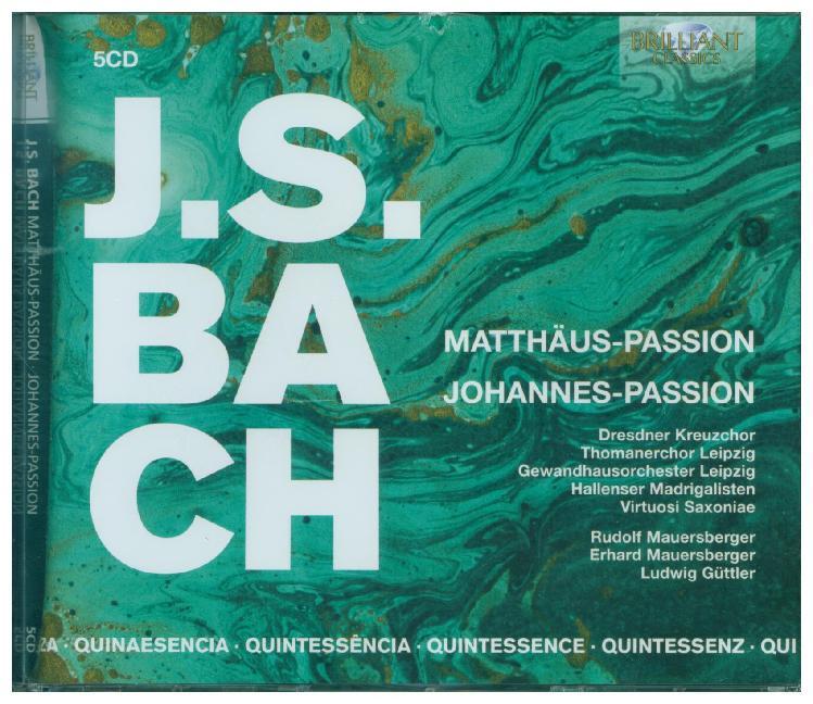 Image of BachJ.S.:Matthäus-PassionJohannes Passion