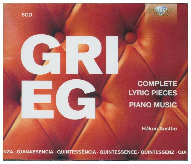 Grieg:Complete Lyric PiecesPiano Music