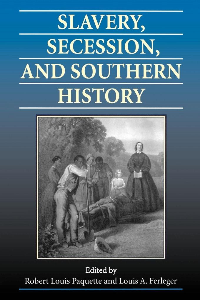 Slavery Secession and Southern History