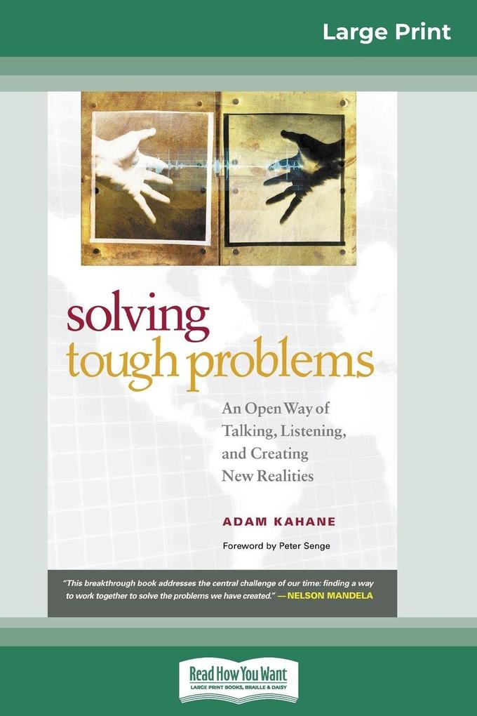 Solving Tough Problems