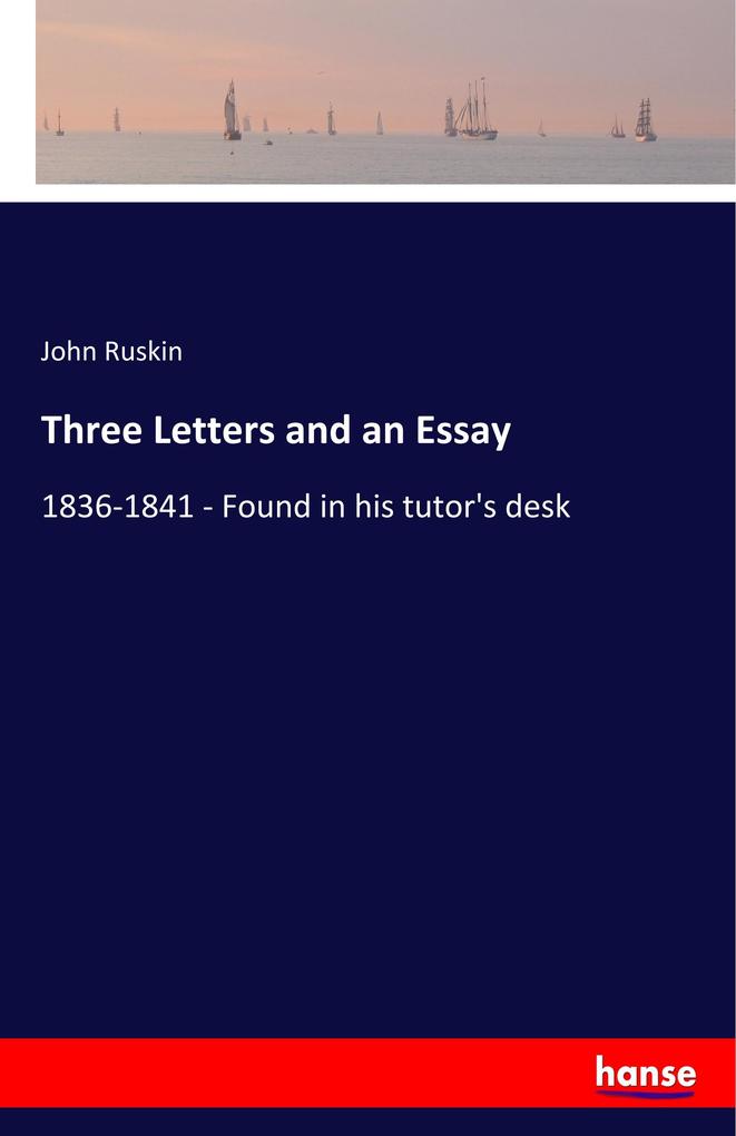 Image of Three Letters and an Essay