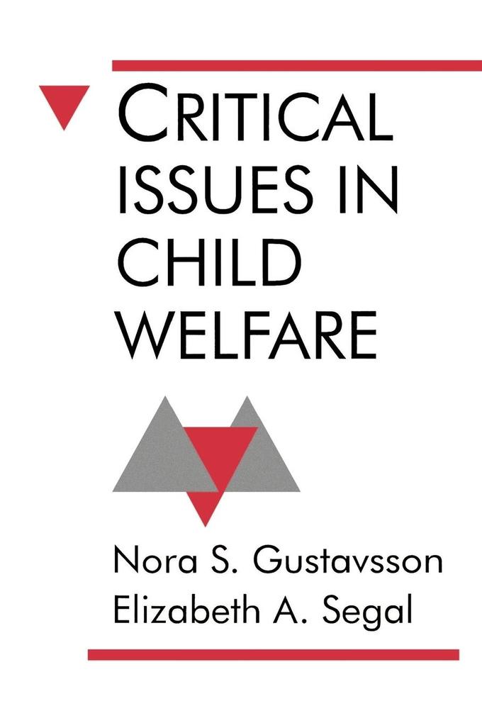 Critical Issues in Child Welfare - Nora S. Gustavsson/ Elizabeth A. Segal
