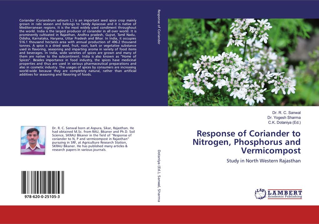 Response of Coriander to Nitrogen Phosphorus and Vermicompost