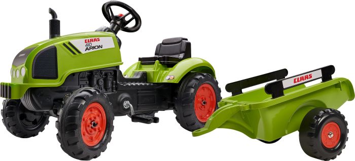 FALK Tret-Traktor Claas mit Hänger
