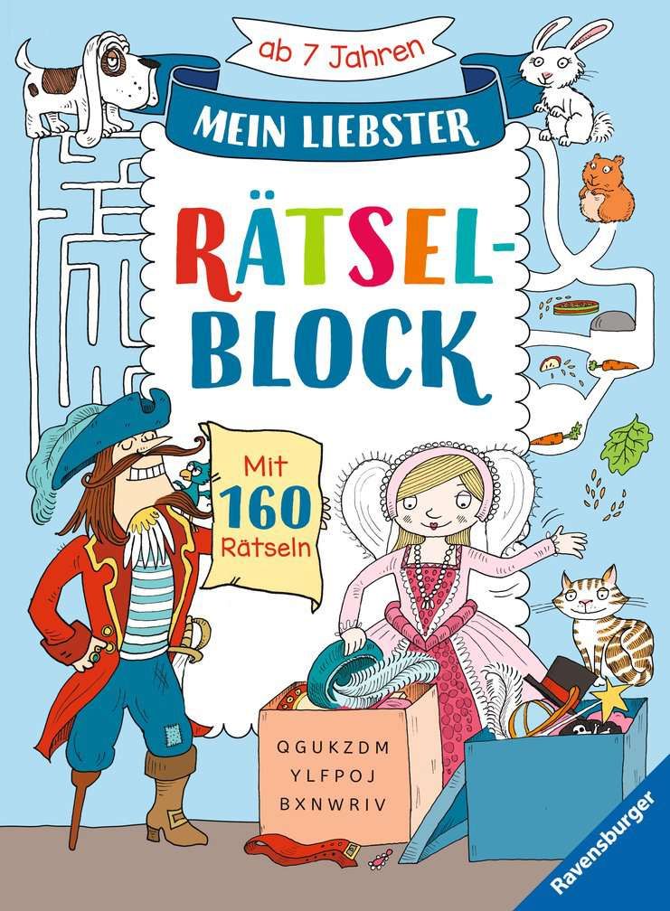 Image of Mein liebster Rätselblock ab 7 Jahren