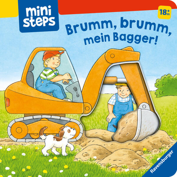 Image of ministeps: Brumm brumm mein Bagger!