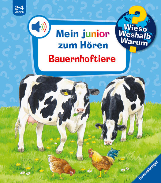 Image of Ravensburger Kinderbuch: Wieso? Weshalb? Warum? Mein junior zum Hören: Bauernhoftiere - Band 1