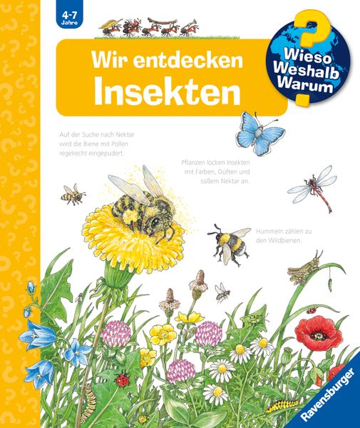 Wieso? Weshalb? Warum? Band 39: Wir entdecken Insekten