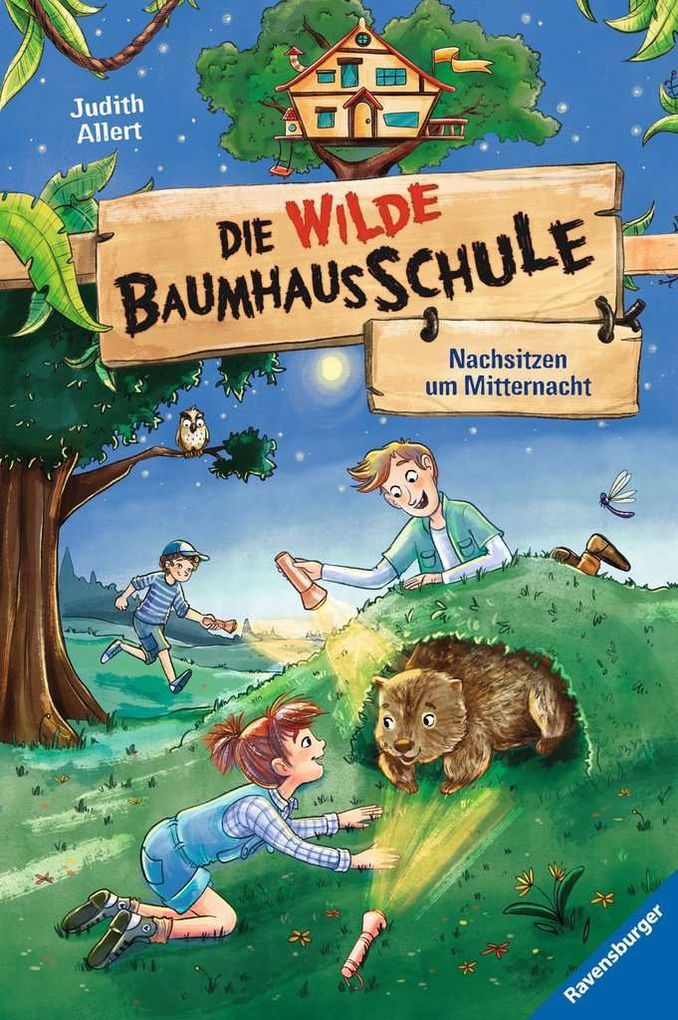 Image of Die wilde Baumhausschule Band 3: Nachsitzen um Mitternacht