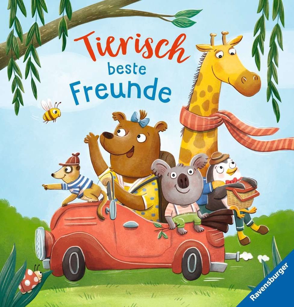 Image of Buch - Meine Kindergartenfreunde: Tierisch beste Freunde, Freundebuch