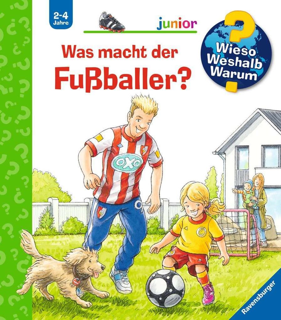 Image of Ravensburger WWW Junior: Was macht der Fußballer