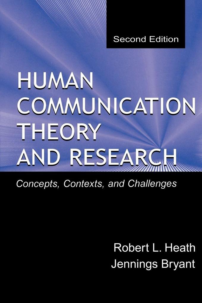 Human Communication Theory and Research