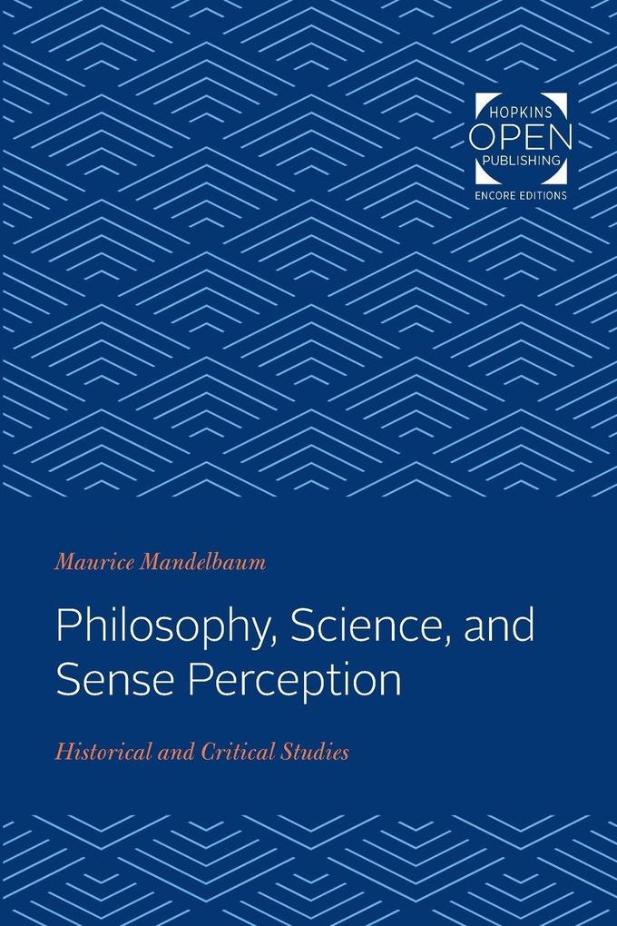 Philosophy Science and Sense Perception
