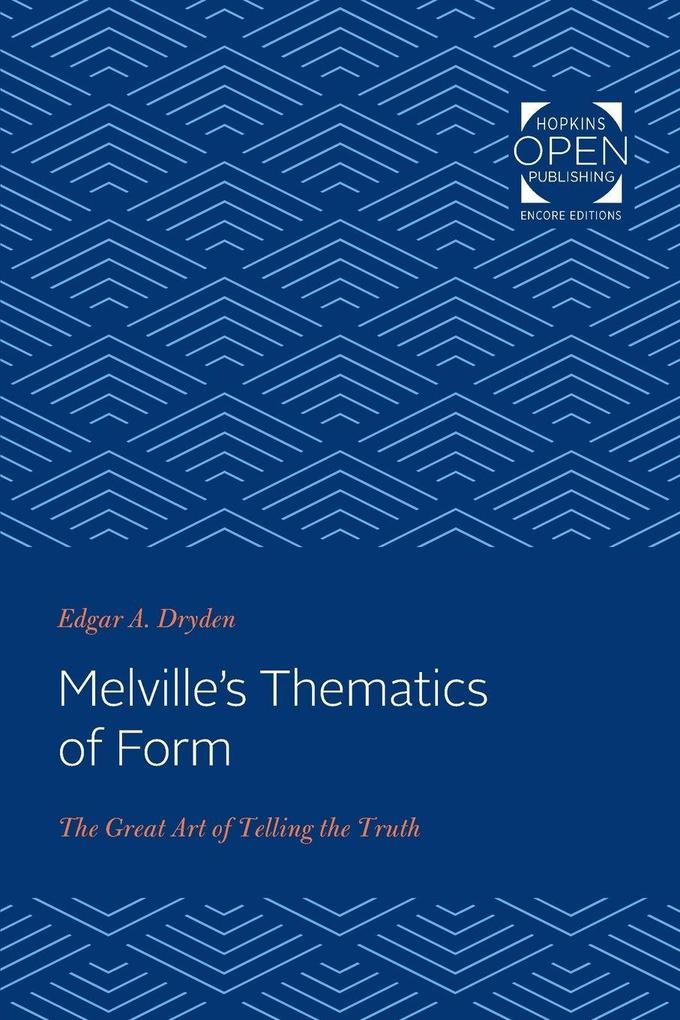 Melville's Thematics of Form