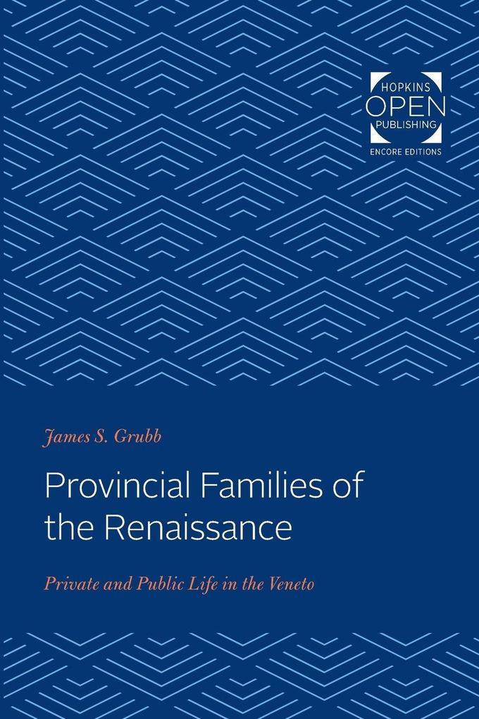 Provincial Families of the Renaissance