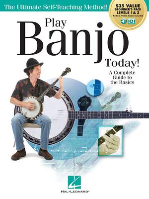 Play Banjo Today! All-In-One Beginner‘s Pack: Includes Book 1 Book 2 Audio & Video