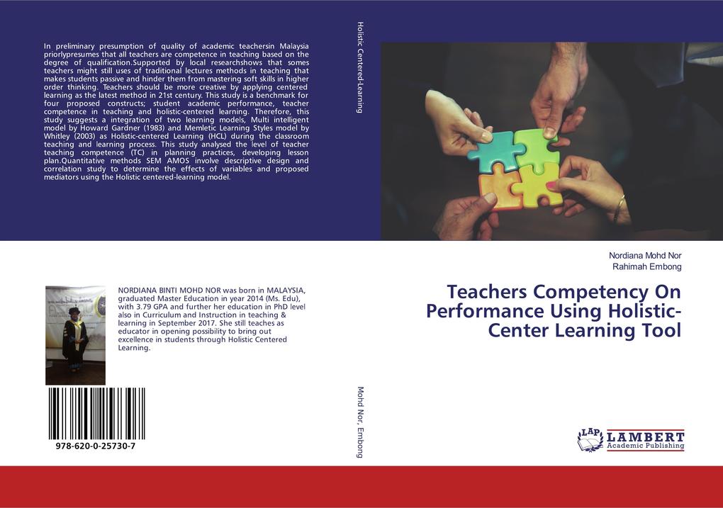 Teachers Competency On Performance Using Holistic-Center Learning Tool