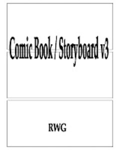 Comic Book / Storyboard v3