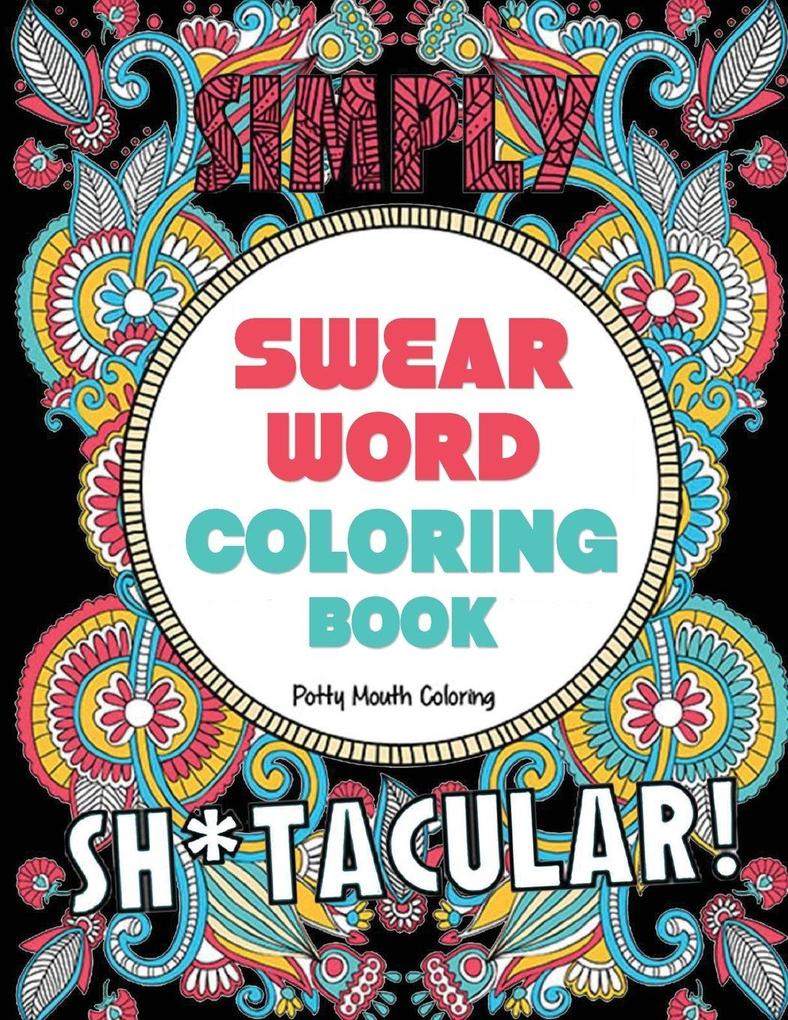 Swear Word Coloring Book
