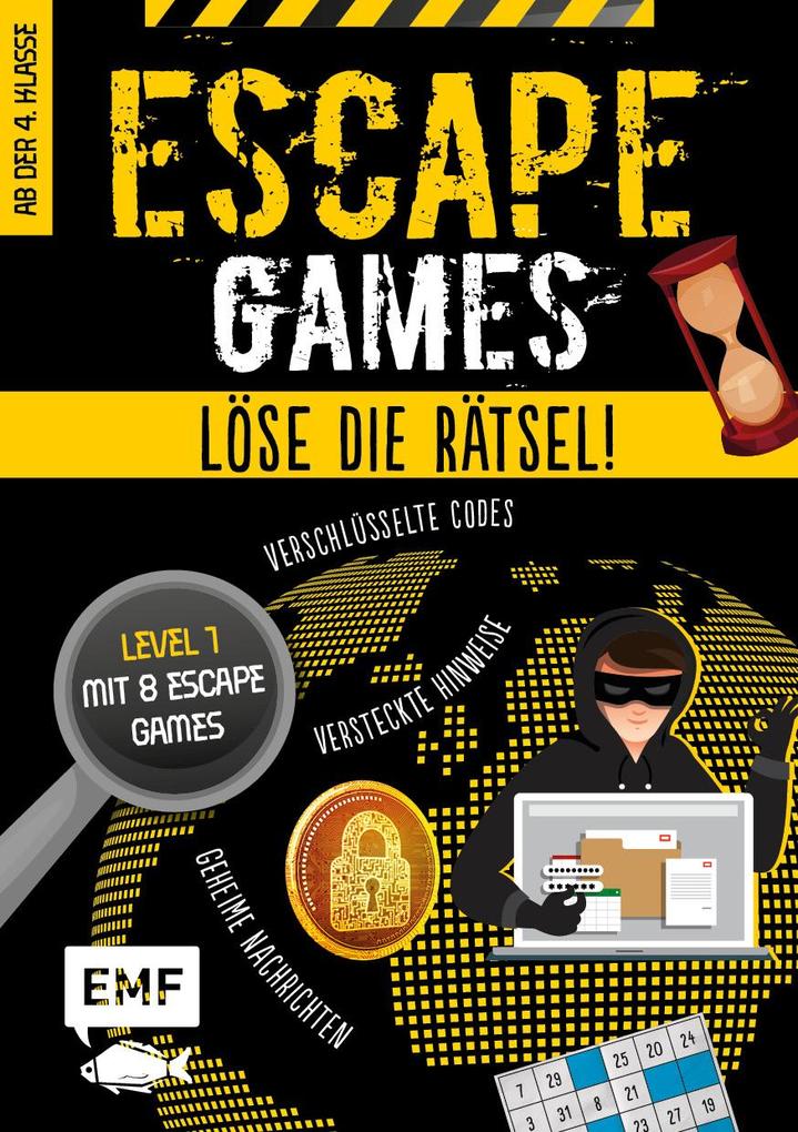 Image of Escape Games - Löse die Rätsel! - Level 1 mit 8 Escape Games ab 9 Jahren