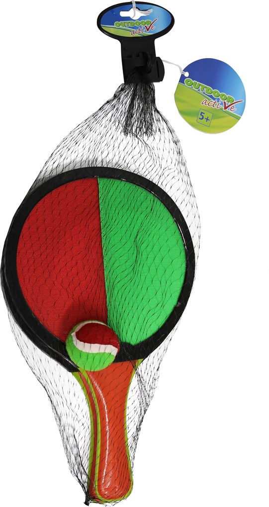 Outdoor active 2 in 1- Beach- und Klettballspiel Länge 33 cm