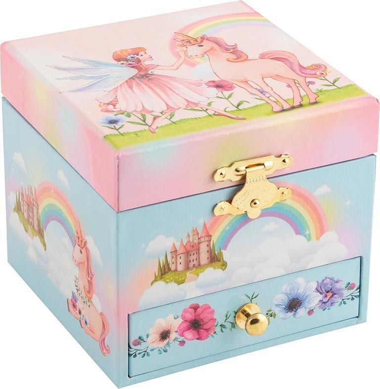 Goki 15556 - Musikspieldose Elfe Melodie: Schwanensee