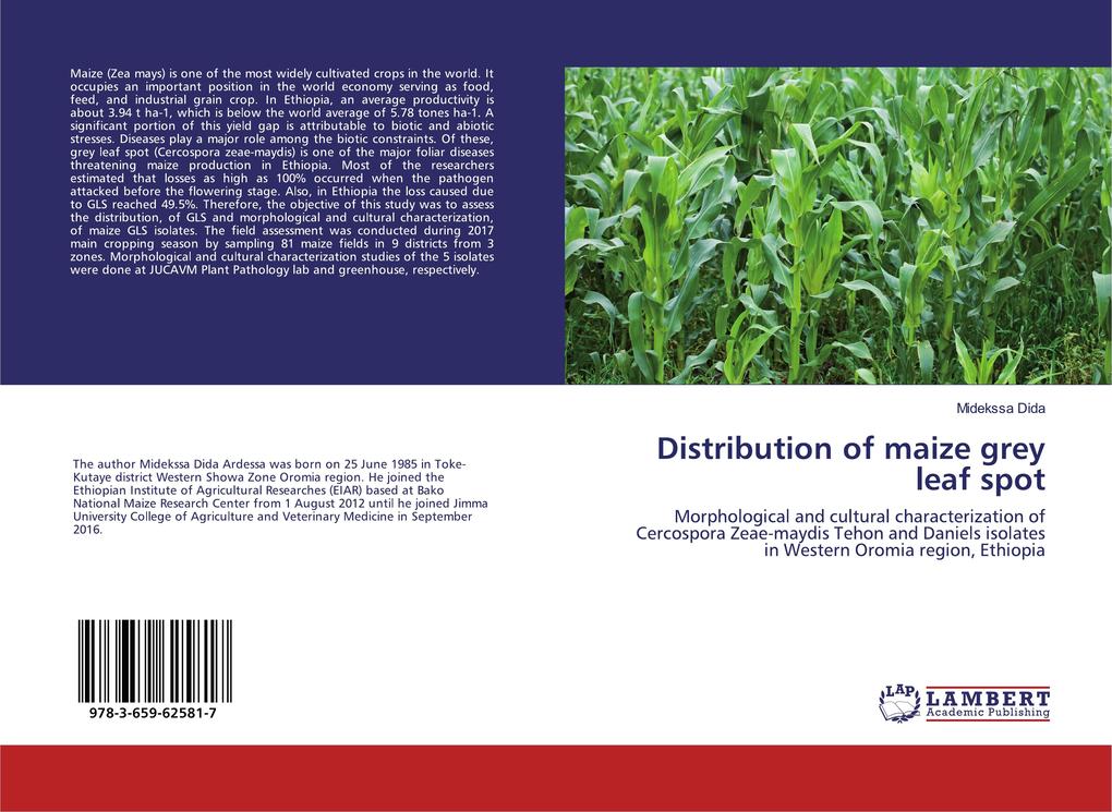 Distribution of maize grey leaf spot