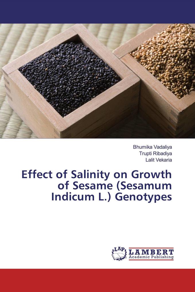 Effect of Salinity on Growth of Sesame (Sesamum Indicum L.) Genotypes