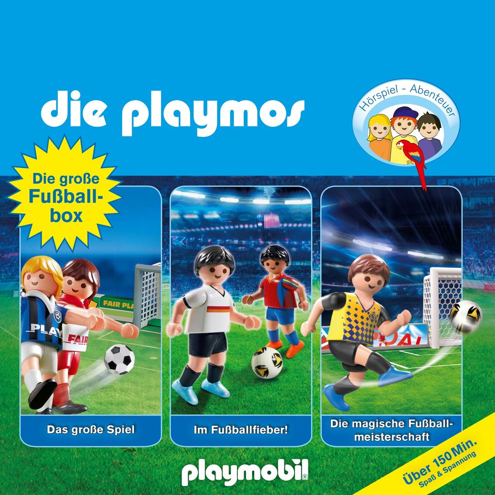 Die Playmos - Das Original Playmobil Hörspiel Die grosse Fussball-Box Folgen 7 51 60