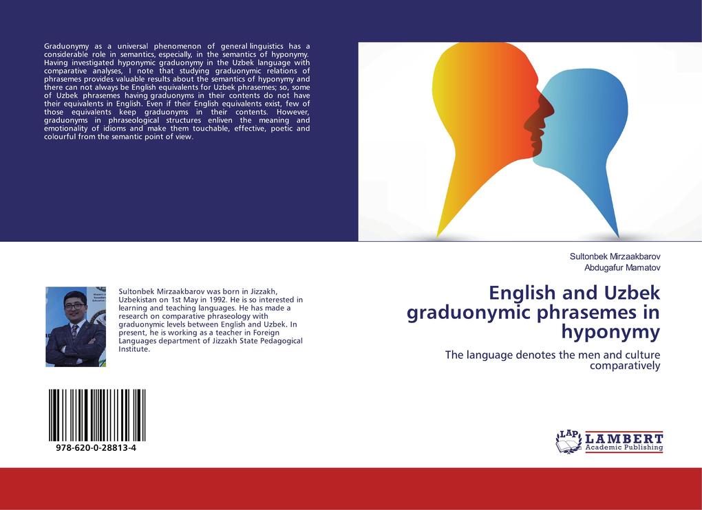English and Uzbek graduonymic phrasemes in hyponymy