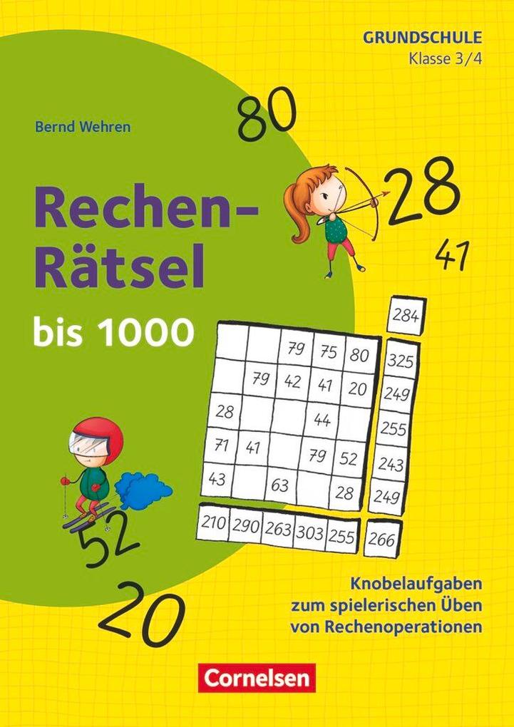 Klasse 3/4 - Rechen-Rätsel bis 1000