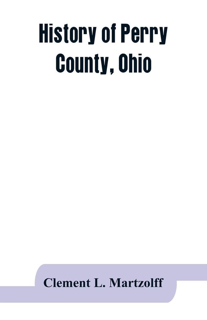 History of Perry County Ohio