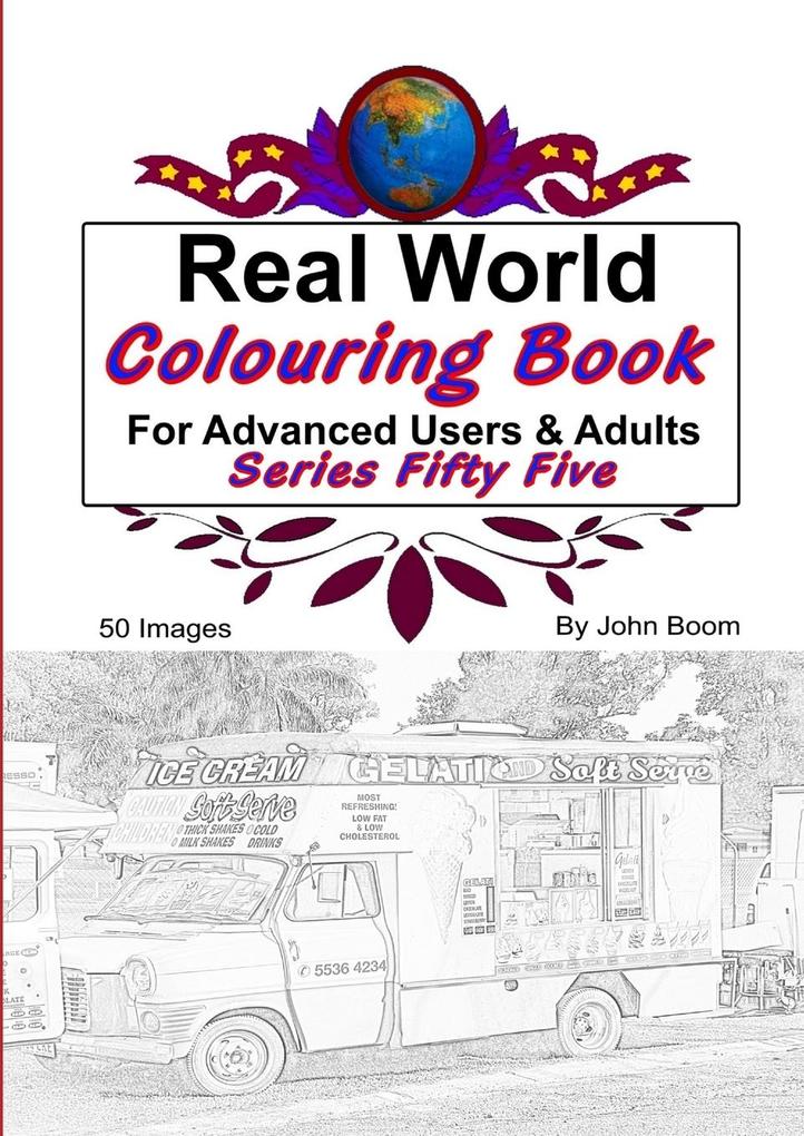 Real World Colouring Books Series 55