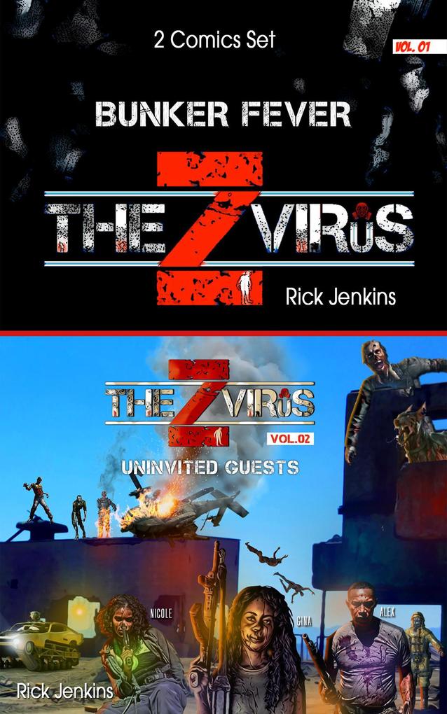 The Z Virus Vol. 01 and 02 (2 Comics Set)